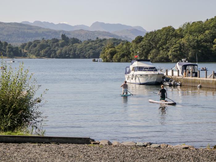 Saddleback Lodge, Yanwath, Penrith, Cumbria. Woodburning stove. Off-road parking for 2 cars. Oil CH.