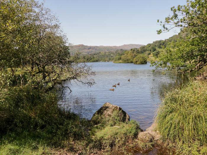 Still Waters, Baycliff, Cumbria. Set paces from the sea. Ideal for couples. Enclosed patio. Two pets