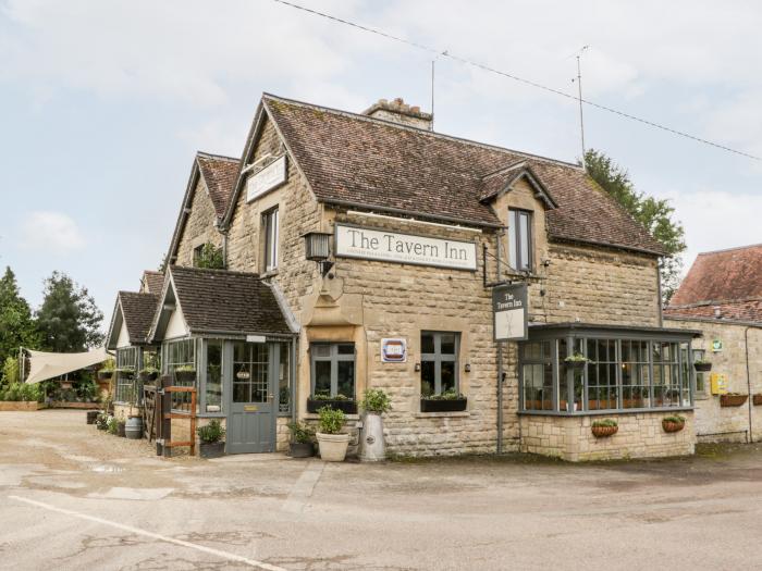 Hazel is in Kemble, Gloucestershire. Romantic. Next to a pub. Near Cotswolds AONB. Countryside views