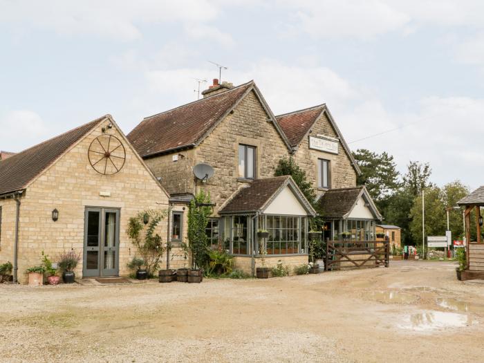 Hazel is in Kemble, Gloucestershire. Romantic. Next to a pub. Near Cotswolds AONB. Countryside views