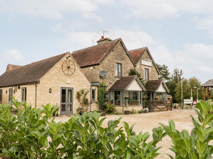 Hazel is in Kemble, Gloucestershire. Romantic. Next to a pub. Near Cotswolds AONB. Countryside views