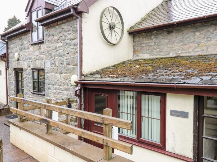 The Woodman is in Nantmel, Mid Wales, off-road parking, pet-friendly, TV, countryside, near a pub,.