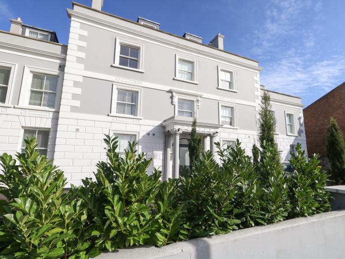 66 Dorchester Road, in Weymouth, Dorset. Ground-floor apartment near beach and amenities. Open-plan.