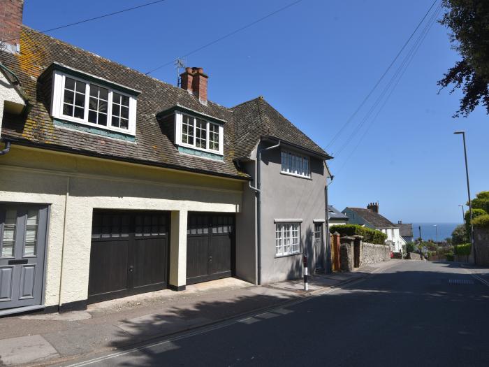 The Old Garage Lyme Regis, Dorset. Off-road parking. Enclosed garden. Dog-friendly. En-suite bedroom