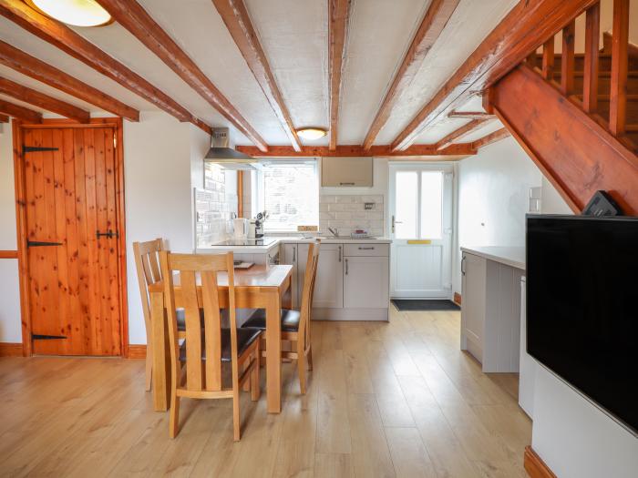 Oak Cottage in Rowen, Conwy, North Wales. 2 bedroom barn conversion, enjoying lakeside views. Rural.