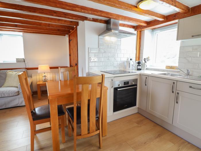 Oak Cottage in Rowen, Conwy, North Wales. 2 bedroom barn conversion, enjoying lakeside views. Rural.