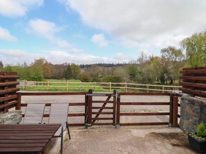 Oak Cottage in Rowen, Conwy, North Wales. 2 bedroom barn conversion, enjoying lakeside views. Rural.