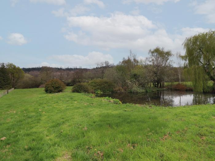 Oak Cottage in Rowen, Conwy, North Wales. 2 bedroom barn conversion, enjoying lakeside views. Rural.