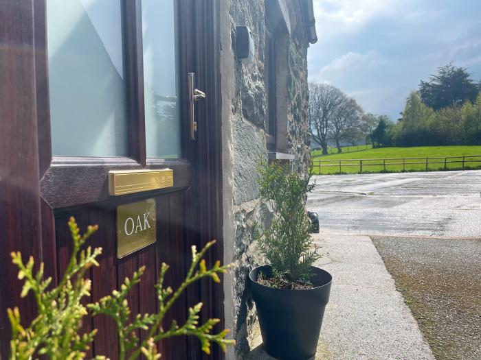 Oak Cottage in Rowen, Conwy, North Wales. 2 bedroom barn conversion, enjoying lakeside views. Rural.