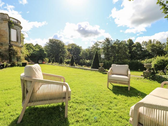 The Courtyard, is near Longtown, in Cumbria. Two-bedroom abode with original features. Pet-friendly.