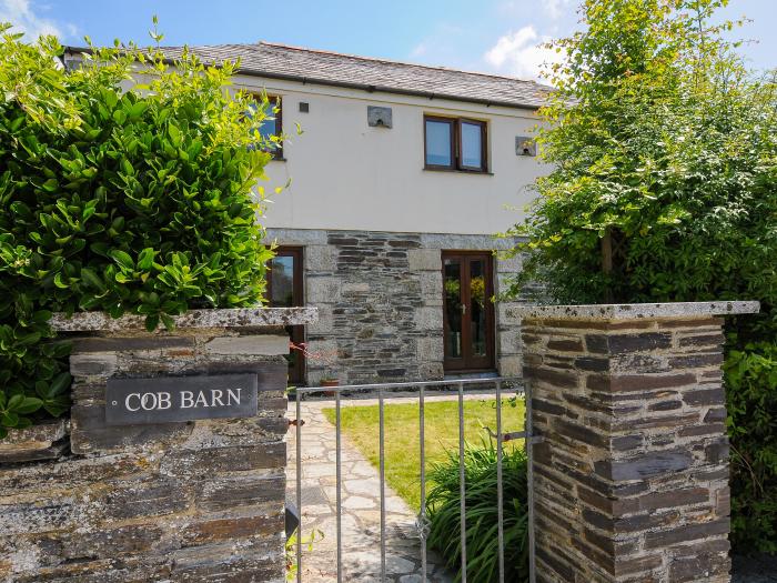 Great Brightor Cobb Barn, St Kew Highway, Cornwall, Countryside, Enclosed Gardens, Woodburning Stove