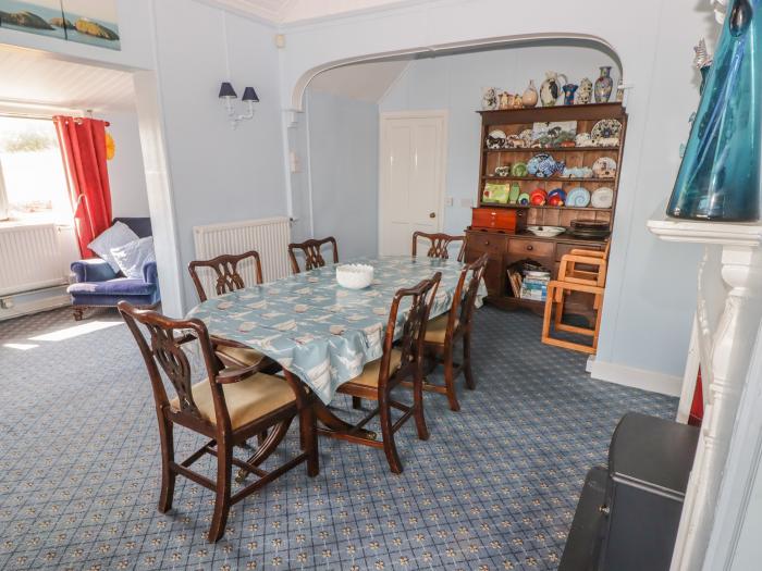 St Justinians, St Davids, Pembrokeshire, Rhosson, Seven bedrooms, Dogs welcome, Open fire, CD player