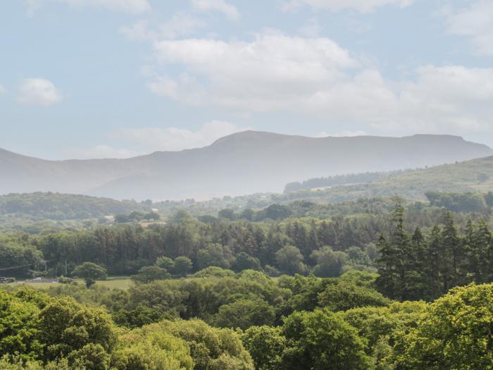 The Triangle, Bangor, Gwynedd, North Wales, A quirky holiday lodge resting in beautiful countryside.