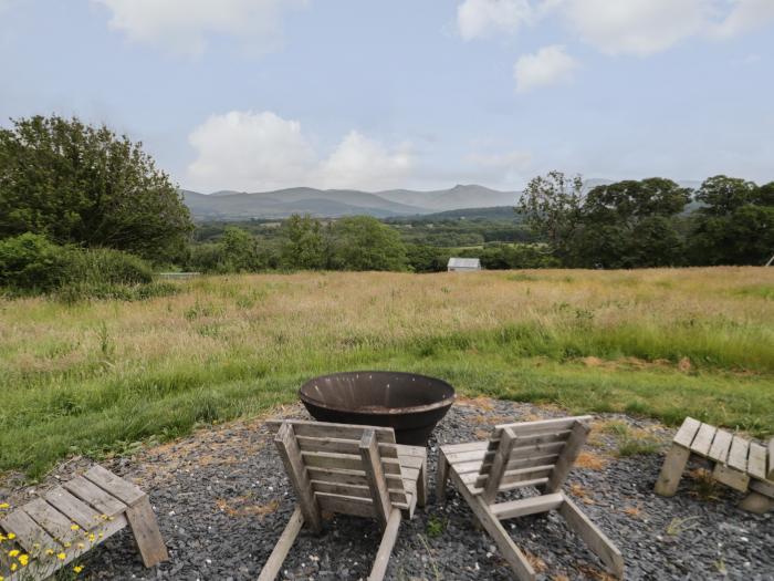 The Ivy, Near Bangor, Gwynedd, North Wales, Quirky converted shepherd's hut in stunning countryside