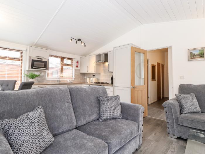 Keswick Court 2, Troutbeck Bridge, open-plan living space, in Lake District National Park, three bed