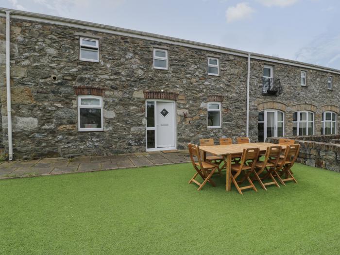 2 Bryn Gof near Llanfairpwllgwyngyll, Anglesey. Four bedroom barn conversion, with stylish interior.