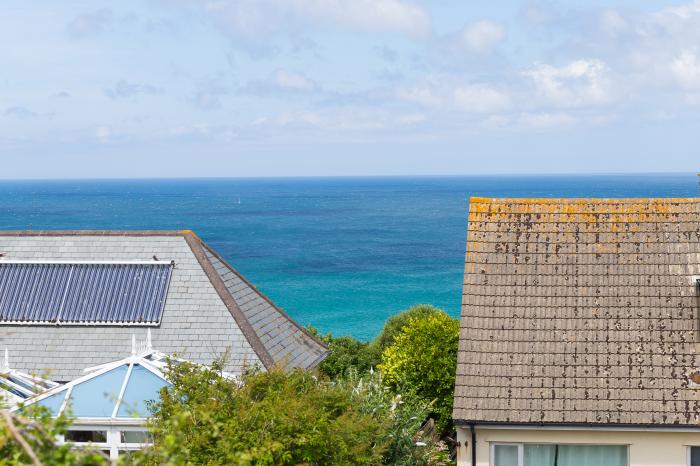 Spernenwyn in St Ives, Cornwall, sea glimpses, central location, off-road parking, enclosed garden.