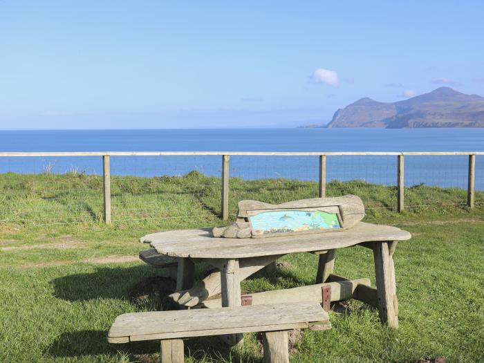 Glan Awel, Nefyn, Gwynedd. Bungalow. Child-friendly. Pets welcome. Beach close. Stunning sea vistas.