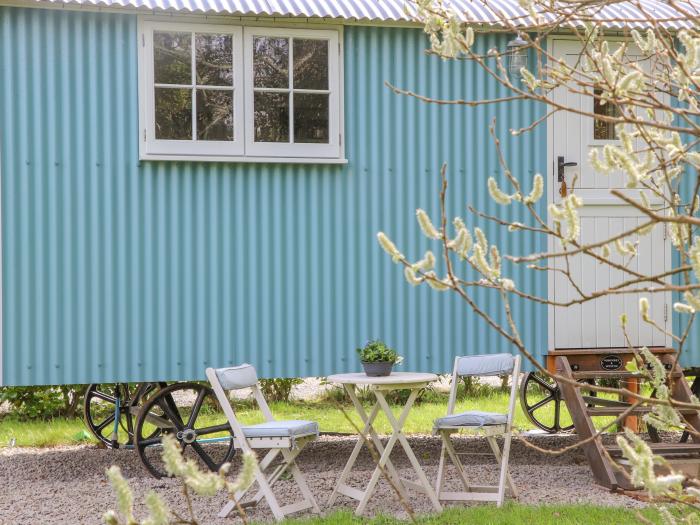 Gwithian Shepherds Hut nr Hayle, Cornwall. On-site fishing lake, off-road parking, woodburning stove