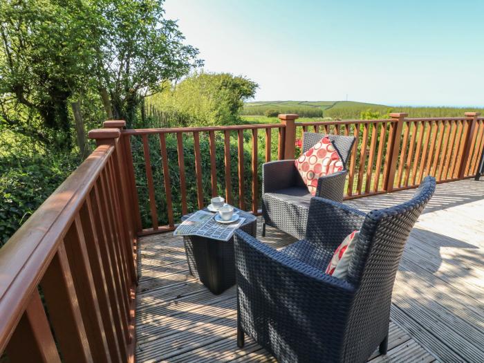 Poppy Lodge, Mullacott, near Ilfracombe, Devon. Near Exmoor National Park, single-storey, open-plan.