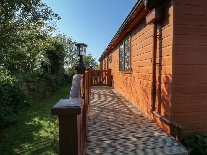 Poppy Lodge, Mullacott, near Ilfracombe, Devon. Near Exmoor National Park, single-storey, open-plan.