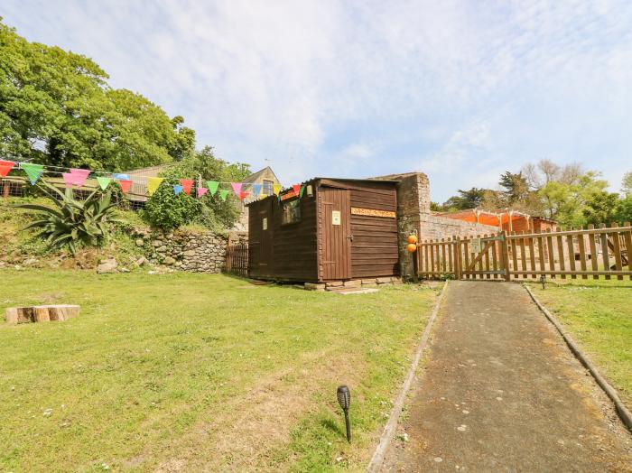 Stardust is in Ventnor on the Isle of Wight, woodburning stove, off-road parking, pet-free, in AONB.