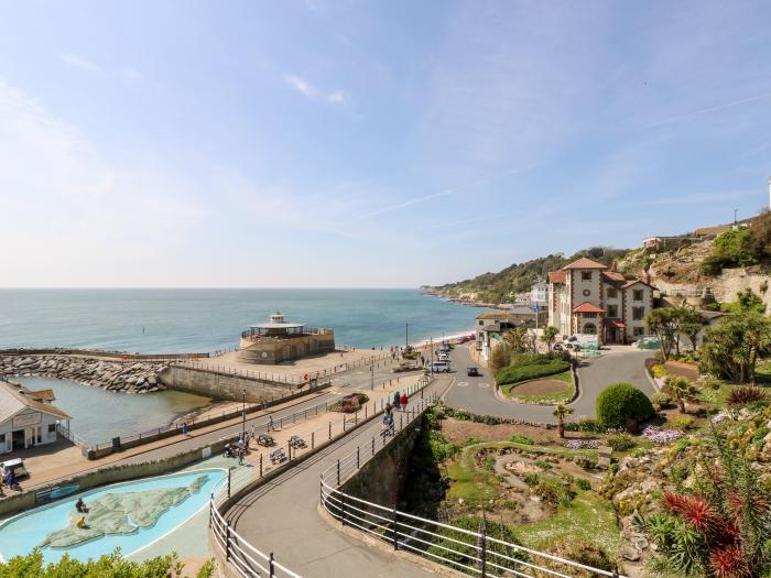 Stardust is in Ventnor on the Isle of Wight, woodburning stove, off-road parking, pet-free, in AONB.