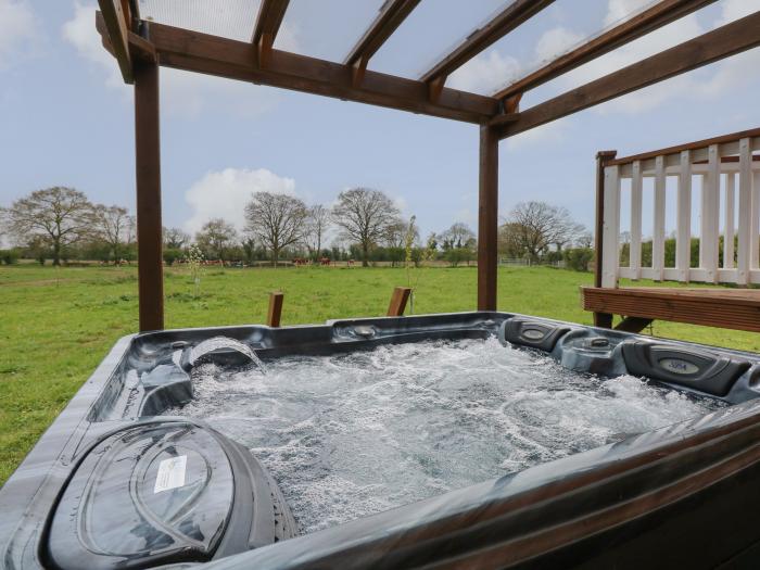 Dragonfly Retreat near Upper Marham in Norfolk. Hot tub. Unique. Romantic. Working farm. Countryside