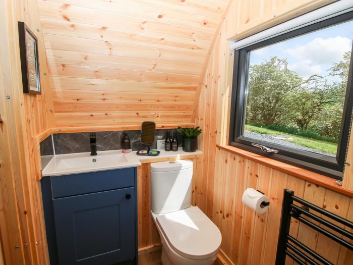 Deri Pod in Guilsfield, Powys, romantic, countryside views, adults-only, stylish, open-plan living,.