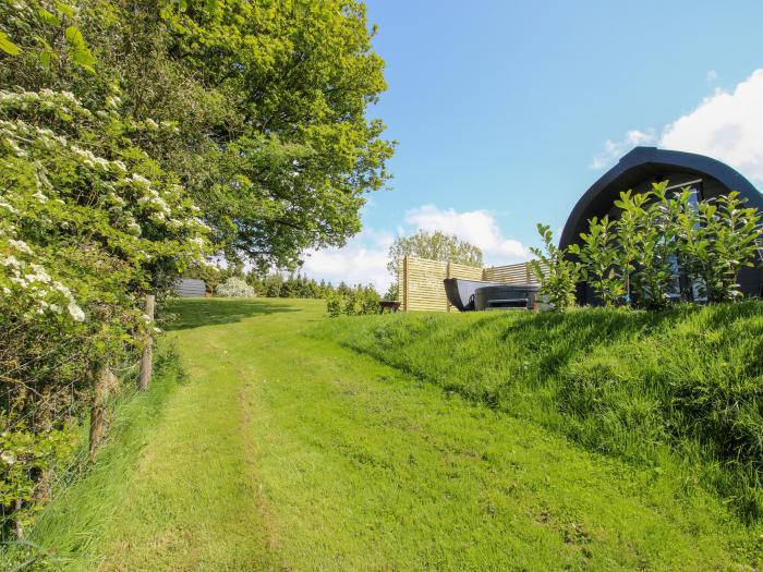 Deri Pod in Guilsfield, Powys, romantic, countryside views, adults-only, stylish, open-plan living,.