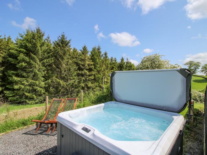 Aderyn Pod, Guilsfield, Powys, hot tub, countryside views, romantic, family-friendly, stylish, 1 bed