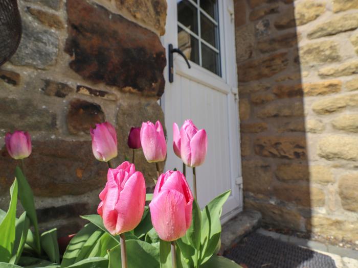 West Farm Cottage, Longhorsley, Northumberland. Woodburning stove, fridge, pet-friendly and parking.