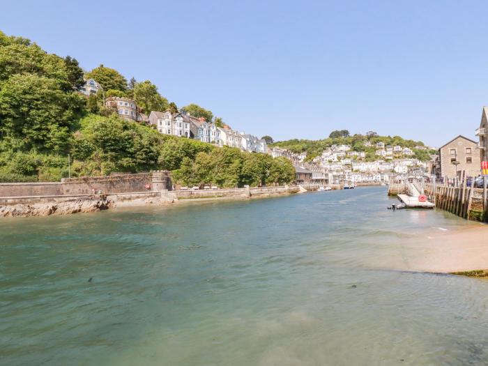 3 River View, Looe, Cornwall. Close to a shop, pub and beach with off-road parking and three storeys