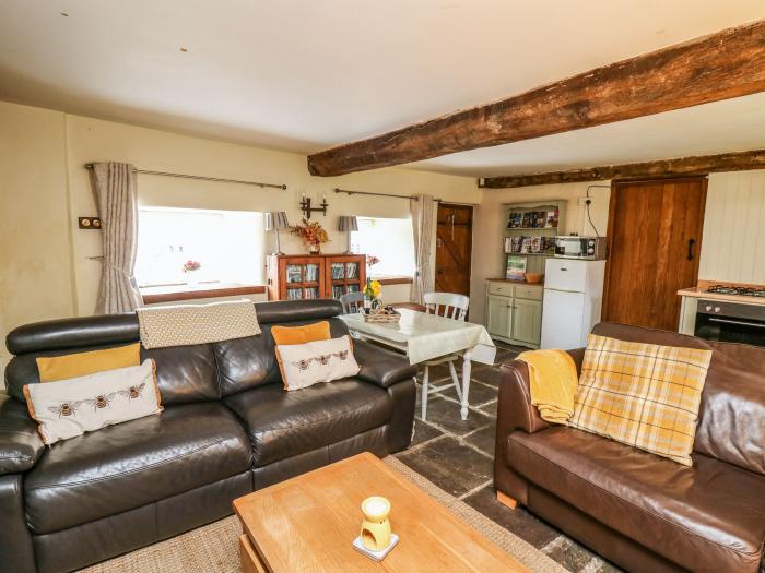 The Bake House in Bettws in Bridgend. Romantic dwelling with woodburning stove and exposed stonework