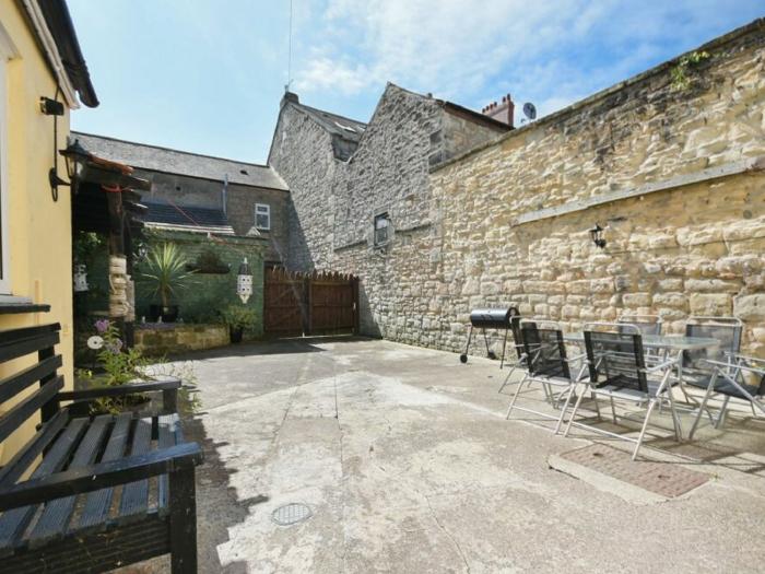 The Old Smithy, Amble, Northumberland. Close to a shop and a pub. Pet-friendly. Family holiday home.