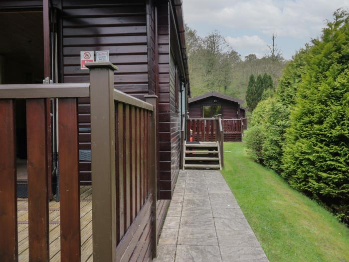 Canadian Cabin 37, is in Keswick, Cumbria. Off-road parking, in a National Park, pet-friendly, 2-bed