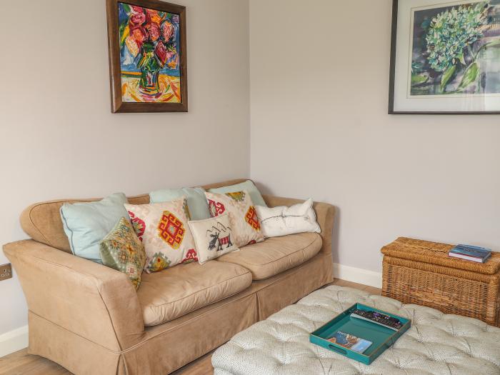 Green Meadows in Newport, Pembrokeshire. Four-bedroom, stylish home with enclosed garden. Near beach