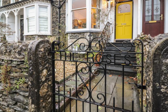 The Roses in Bowness-On-Windermere, Cumbria. Victorian terraced property. Near a shop, pub and lake.