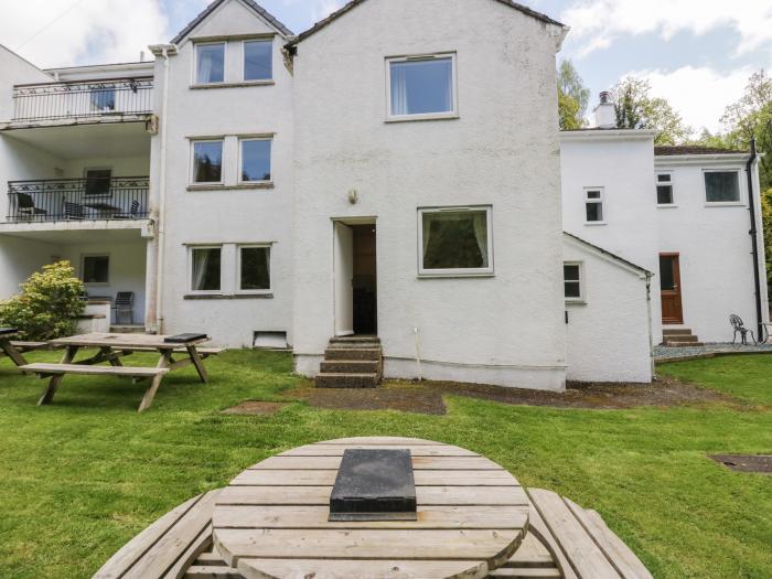 Garden Cottage No 2, Keswick, Cumbria, In The Lake District National Park. Off-road parking, Garden.