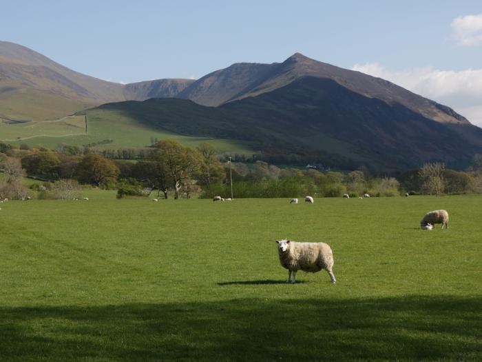 Garden Cottage No 2, Keswick, Cumbria, In The Lake District National Park. Off-road parking, Garden.