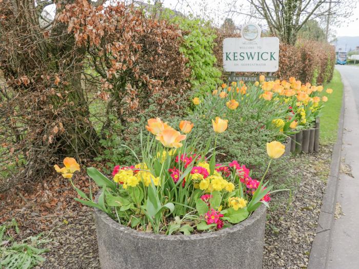 Briery House, in Keswick Cumbria. In National Park. Near amenities and river. Family-friendly. Pets.