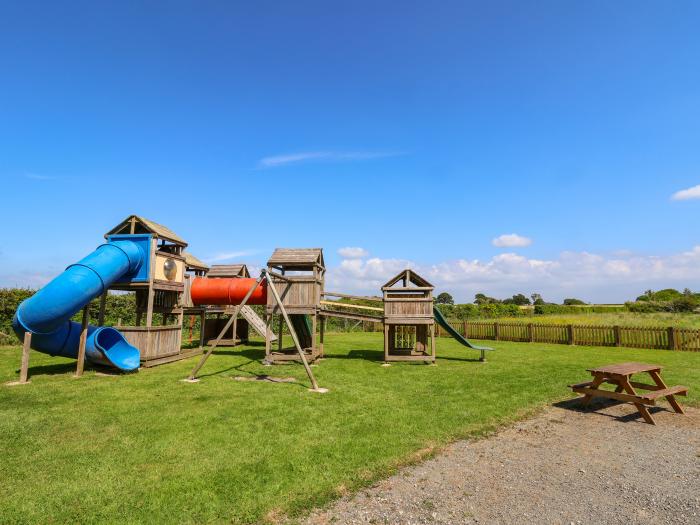 The Old Nursery near Bangor-On-Dee, Wrexham. Wood-cladded home set rurally. Pet and family-friendly.