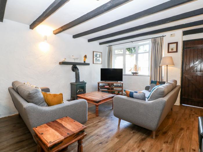 The Cottage, based in Abersoch, Gwynedd. Short walk from the beach and amenities & open-plan living.