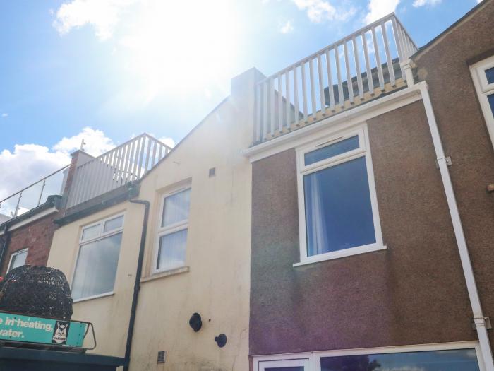 Driftwood, Exmouth, Devon. Three-storey Victorian home set on the beachfront, pet and child friendly