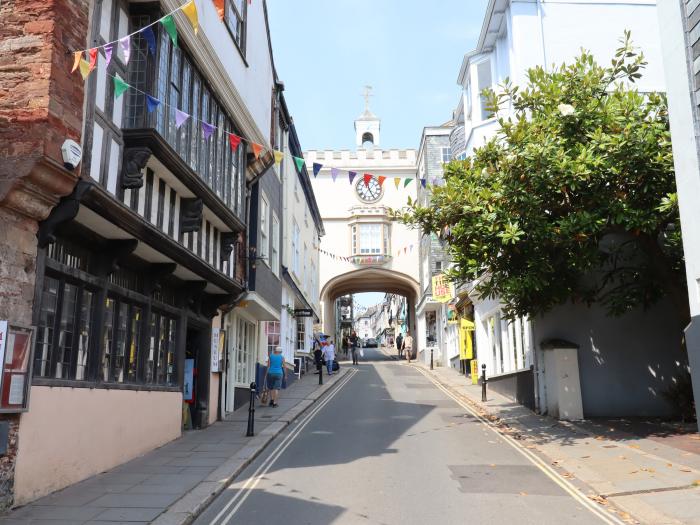 The Loft Cottage, Totnes, Devon. Open-plan studio style layout. Ideal for couples. Washing machine.