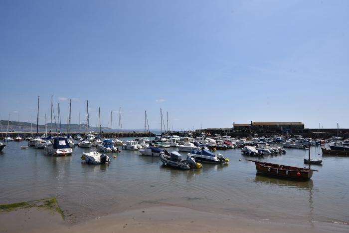 Whiteleaf Cottage, is in Lyme Regis, Dorset. Pet-friendly. Close to a beach. Near an AONB. Open-plan