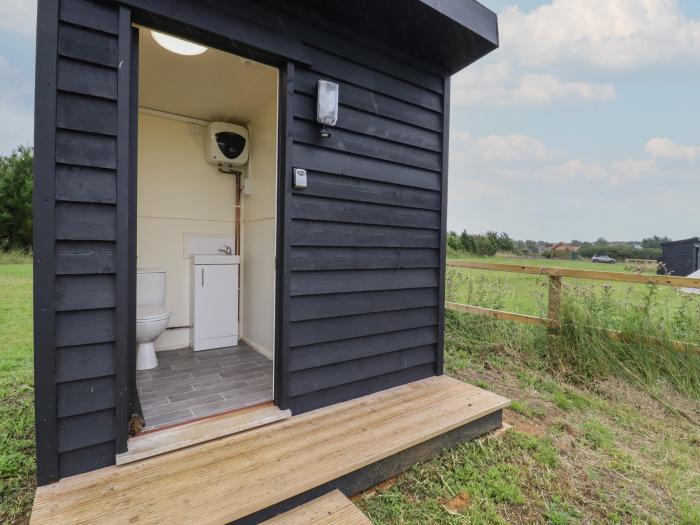 Bell Tent 2, Aldeburgh, Suffolk. Set on working farm, pet and child-friendly, decking with barbecue.