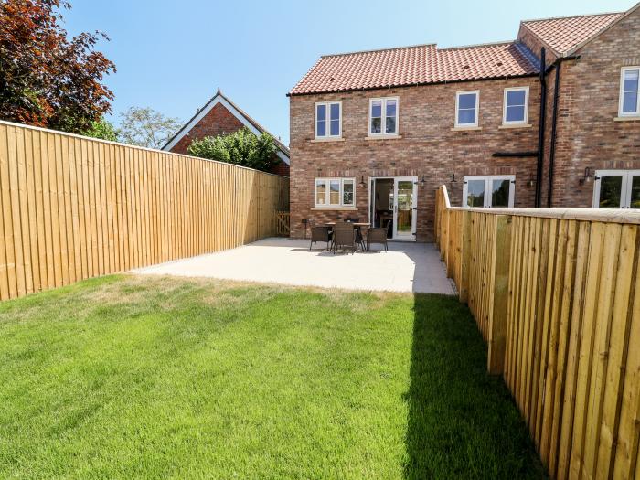 Keepers Cottage nr Wilberfoss, East Riding of Yorkshire. Off-road parking and enclosed garden patio.