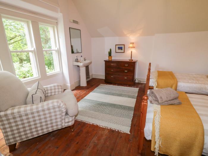 The Old Rectory Coach House, Rathmullan, County Donegal. Three-bedroom home with pretty garden. Pets