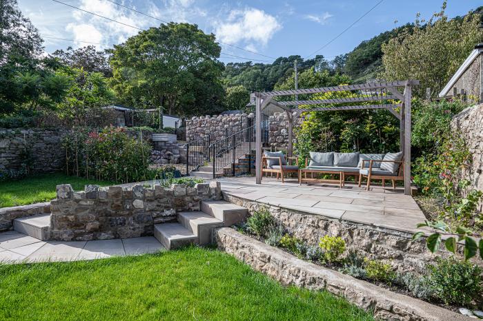 Abbey Lodge, Llandudno, Conwy. Five-bedroom, Grade II listed home & garden. Near a beach.